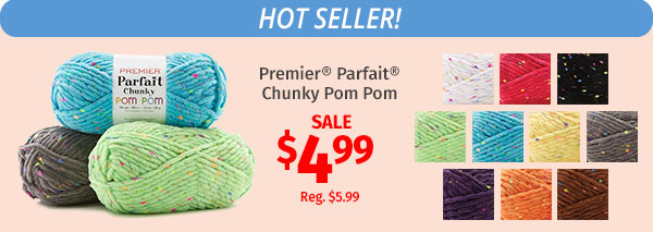 Premier Parfait Chunky Pom Pom Yarn