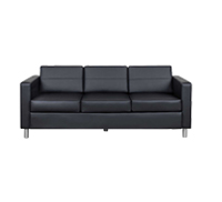 Interion® Antimicrobial Leather Sofa - Shop Now