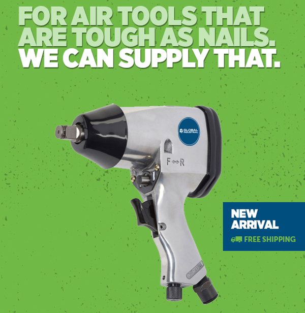 For Air Tools That Are Tough As Nails. We Can Supply That.