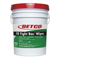 Betco GE Fight Bac™ Disinfectant Wipes, 500 Wipes/Bucket, 4 Buckets/Case