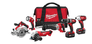 Milwaukee® M18™ Cordless Lithium-Ion 6-Tool Combo Kit