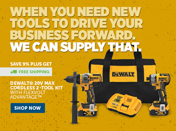 DeWalt® 20V MAX Cordless 2-Tool Kit with FLEXVOLT Advantage™ - Shop Now