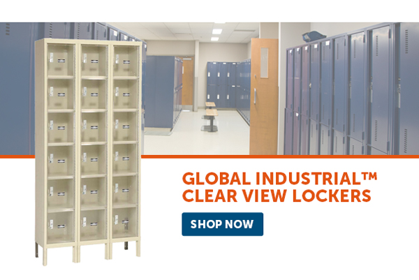 Global Industrial™ Clear View Lockers - Shop Now