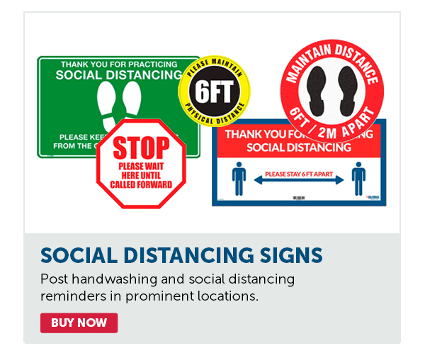 Social Distancing Signs - Buy Now