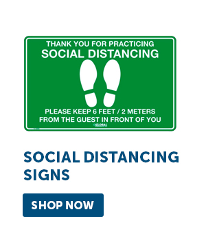 Social Distancing Signs - Shop Now