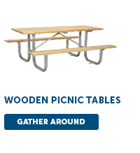 Wooden Picnic Tables - Gather Around