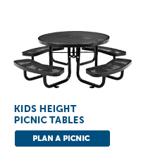 Kids Height Picnic Tables - Plan A Picnic