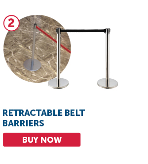 Retractable Belt Barriers - Buy Now