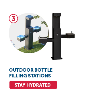 Outdoor Bottle Filling Stations - Stay Hydrated