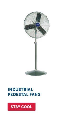 Industrial Pedestal Fans - Stay Cool