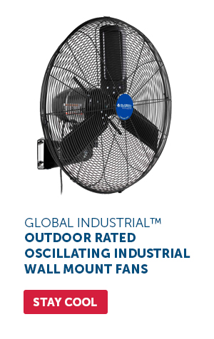 Global Industrial™ Outdoor Rated Industrial Wall Mount Fans - Stay Cool