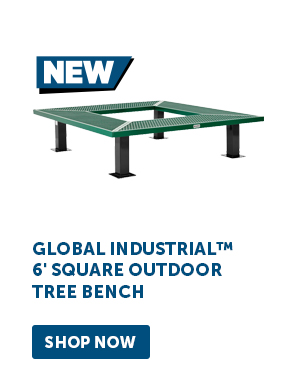 Global Industrial™ 6' Square Outdoor Tree Bench - Shop Now