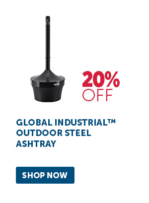 Global Industrial™ Outdoor Steel Ashtray - Shop Now