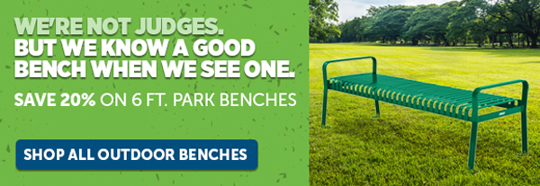 Save 20% On 6 ft. Park Benches - Shop All Outdoor Benches