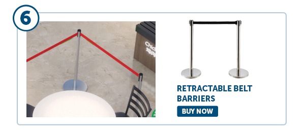 Retractable Belt Barriers - Buy Now