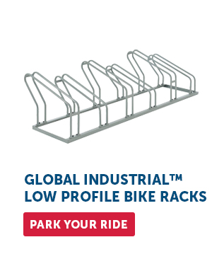 Global Industrial™ Low Profile Bike Racks - Park Your Ride