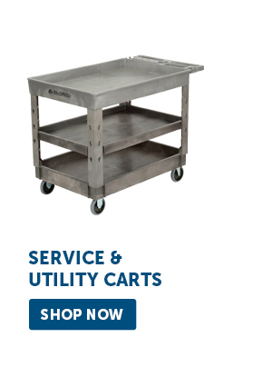 Service & Utility Carts - Shop Now