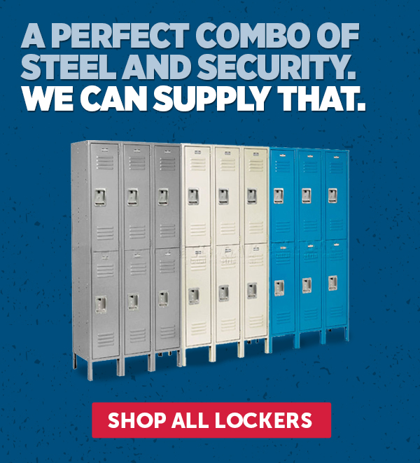 A Perfect Combo Of Steel And Security. We Can Supply That. - Shop All Lockers