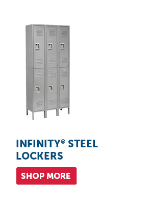 Infinity® Steel Lockers - Shop More