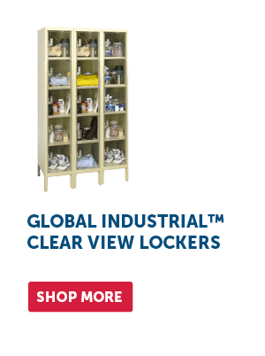 Global Industrial™ Clear View Lockers - Shop More