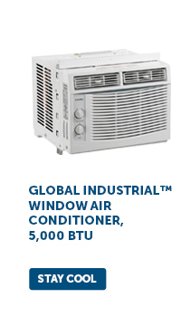 Global Industrial™ Window Air Conditioner, 5,000 BTU - Stay Cool