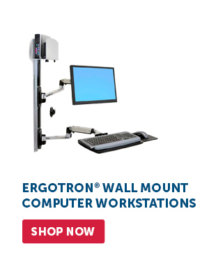 Ergotron® Wall Mount Computer Workstations - Shop Now