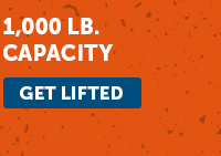 1,000 Lb. Capacity - Get Lifted