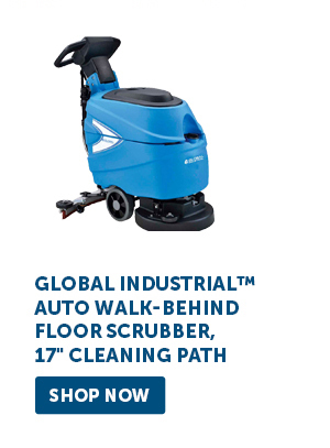 Global Industrial™ Auto Walk-Behind Floor Scrubber 17" Cleaning Path - Shop Now