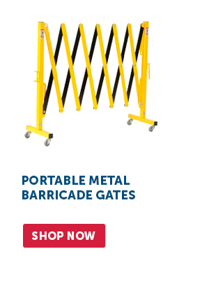 Portable Metal Barricade Gates - Shop Now