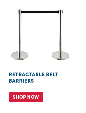 Retractable Belt Barriers - Shop Now