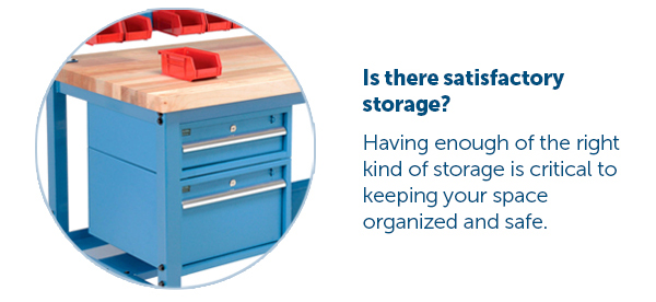 Is there satisfactory storage?