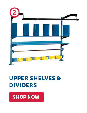 Upper Shelves & Dividers - Shop Now