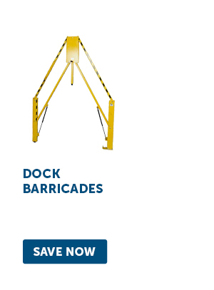 Dock Barricades - Save Now