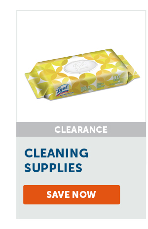 Cleaning Supplies on Clearance - Save Now