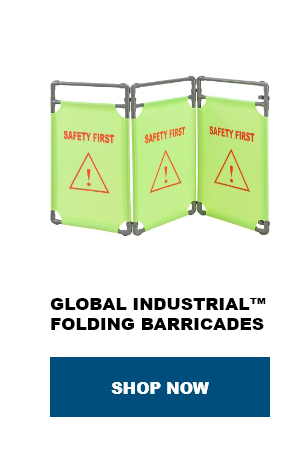 Global Industrial™ Folding Barricades - Shop Now