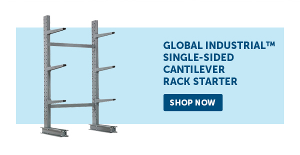 Global Industrial™ Single-Sided Cantilever Rack Starter - Shop Now