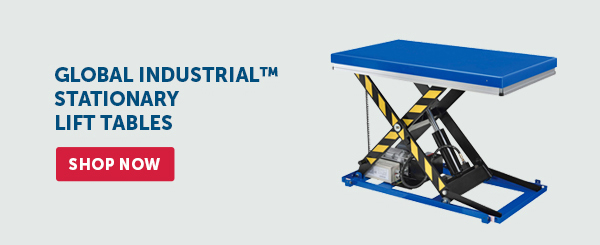 Global Industrial™ Stationary Lift Tables - Shop Now