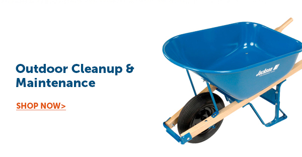 Outdoor Cleanup & Maintenance - Shop Now