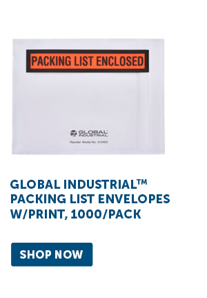 Global Industrial™ Packing List Envelopes W/Print, 1000/Pack - Shop Now