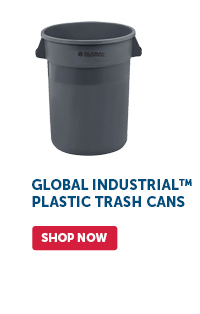 Global Industrial™ Plastic Trash Cans - Shop Now