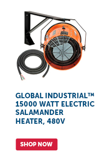 Global Industrial™ 15000 Watt Electric Salamander Heater, 480V - Shop Now