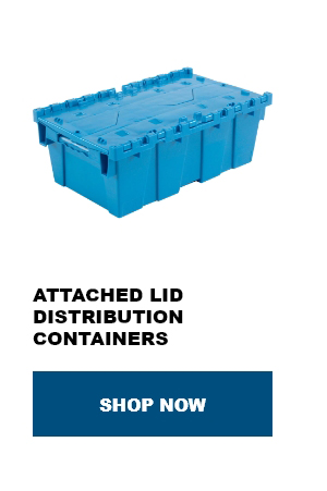 Attached Lid Distribution Containers - Shop Now