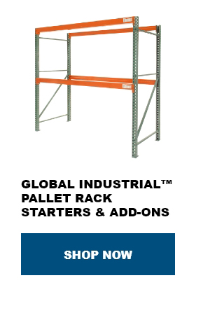 Global Industrial™ Pallet Rack Starters & Add-ons - Shop Now