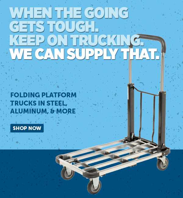 Folding Platform Trucks In Steel, Aluminum, & More - Shop Now