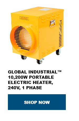 Global Industrial™ 10,200W Portable Electric Heater, 240V, 1 Phase - Shop Now