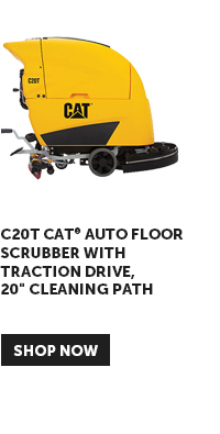 C20T Cat® Auto Floor Scrubber With Traction Drive, 20" Cleaning Path - Shop Now