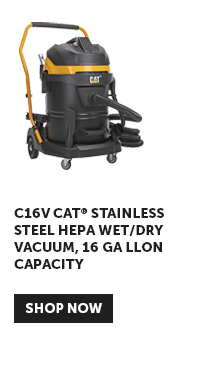 C16V Cat® Stainless Steel Hepa Wet/dry Vacuum, 16 Ga Llon Capacity - Shop Now