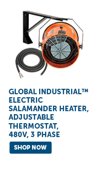 Global Industrial™ Electric Salamander Heater, Adjustable Thermostat, 480V, 3 Phase - Shop Now