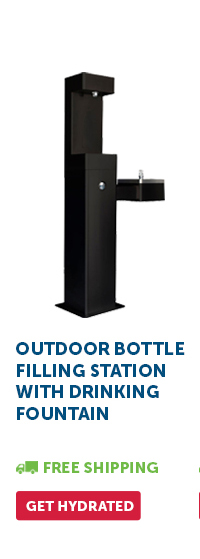 Pro_Cta_Outdoor Bottle Filling Station with Drinking Fountain - Get Hydrated