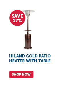 Pro_Cta_Hiland Gold Patio Heater With Table - Shop Now